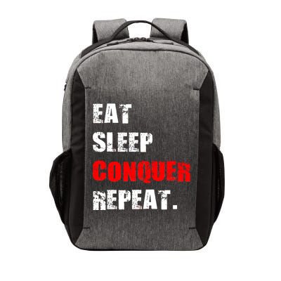 Eat Sleep Conquer Repeat Vector Backpack