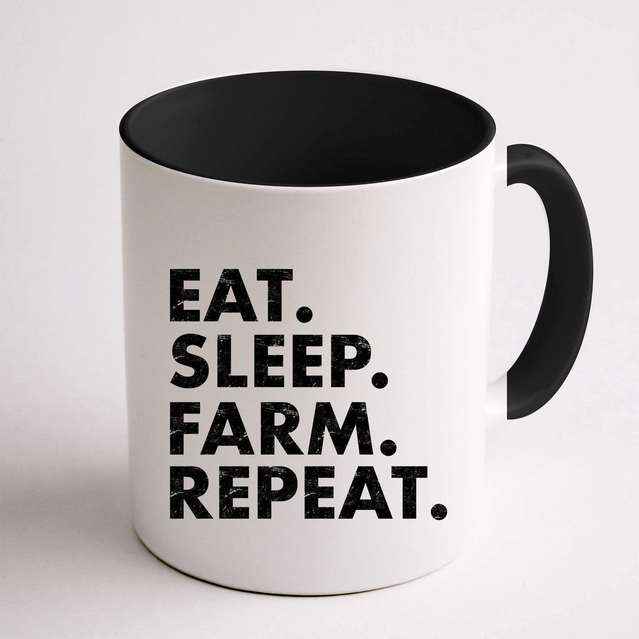 Eat Sleep Farm Repeat Mug