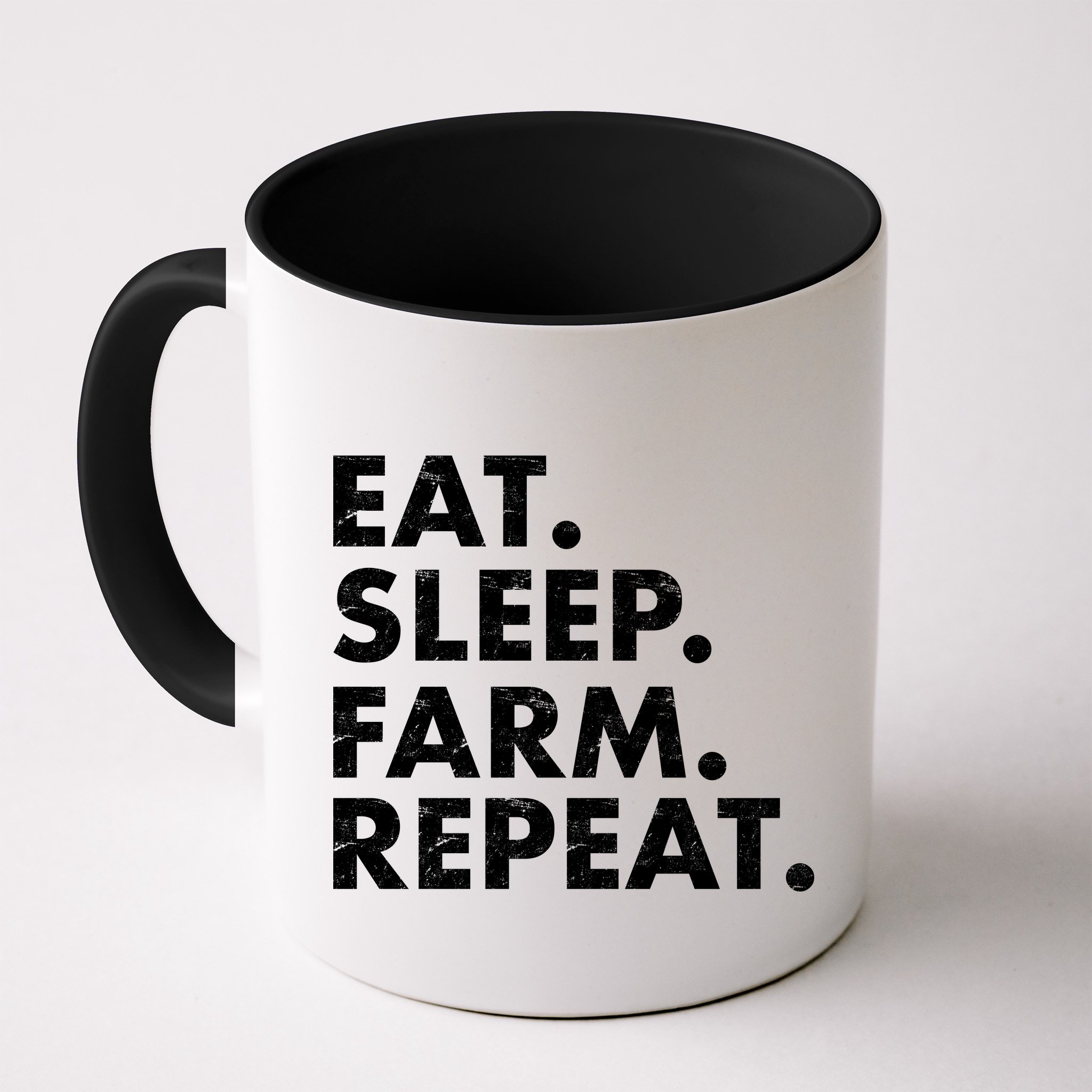 Eat Sleep Farm Repeat Mug