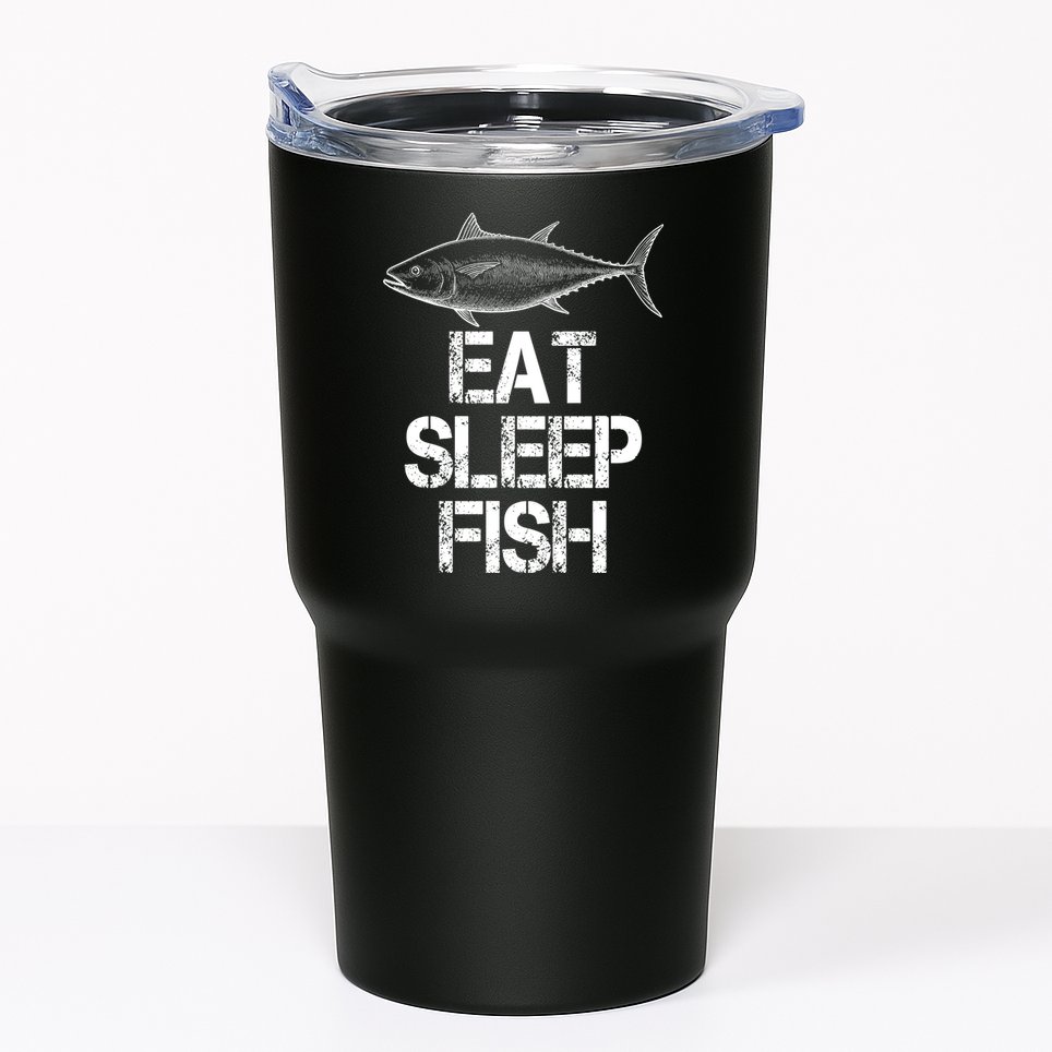 Eat Sleep Fish Fishing Fanatic Tumbler