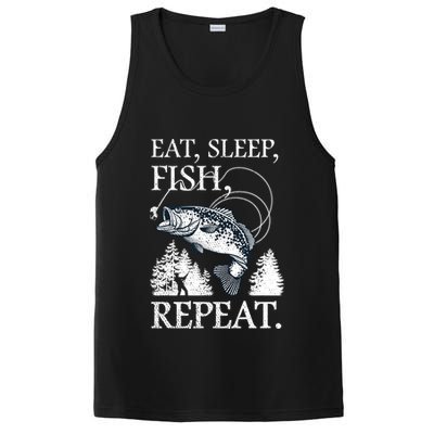 Eat Sleep Fish Repeat PosiCharge Competitor Tank
