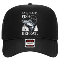 Eat Sleep Fish Repeat Trucker Hat