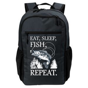 Eat Sleep Fish Repeat Daily Commute Backpack