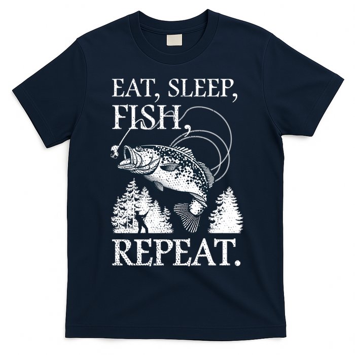 Eat Sleep Fish Repeat T-Shirt