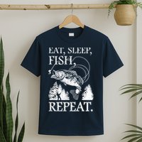 Eat Sleep Fish Repeat T-Shirt