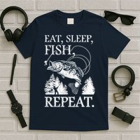 Eat Sleep Fish Repeat T-Shirt
