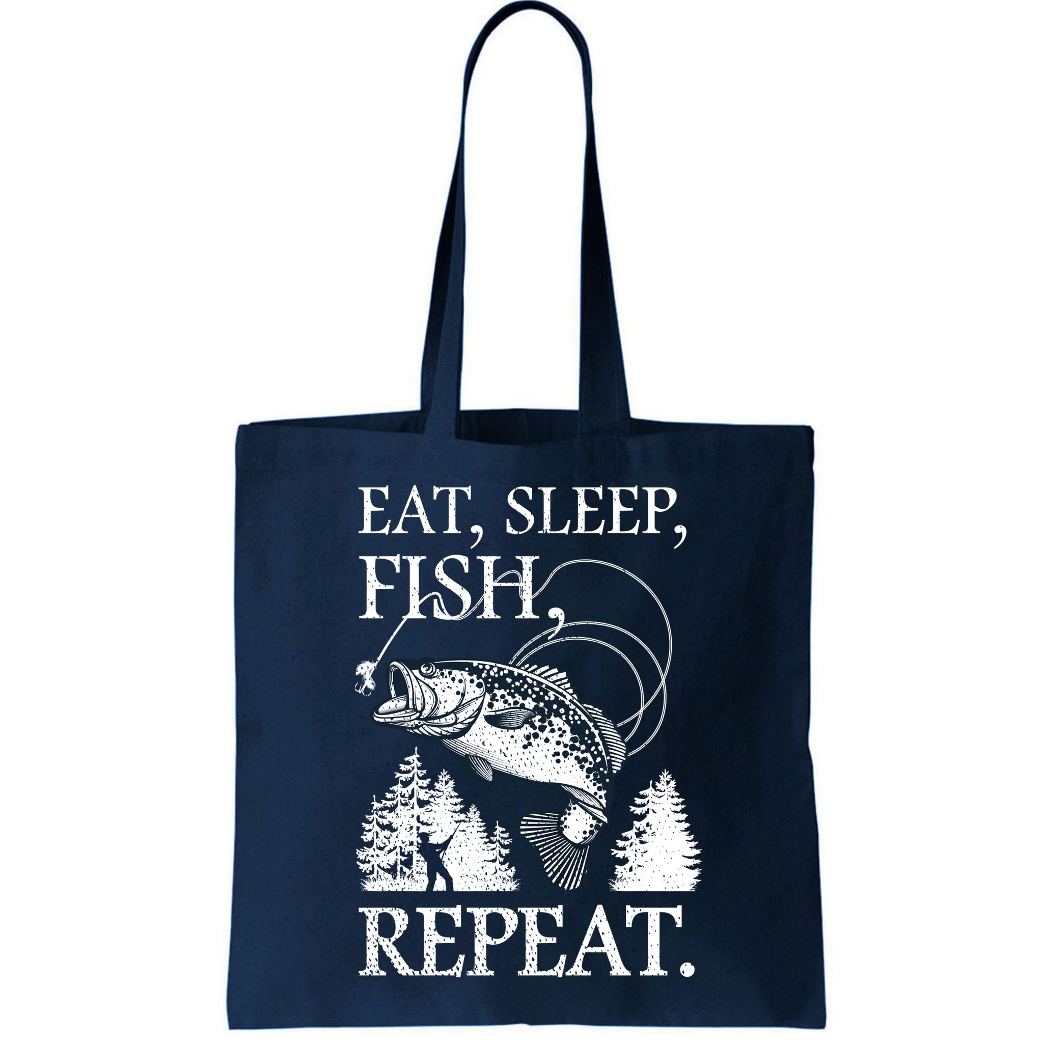 Eat Sleep Fish Repeat Bag