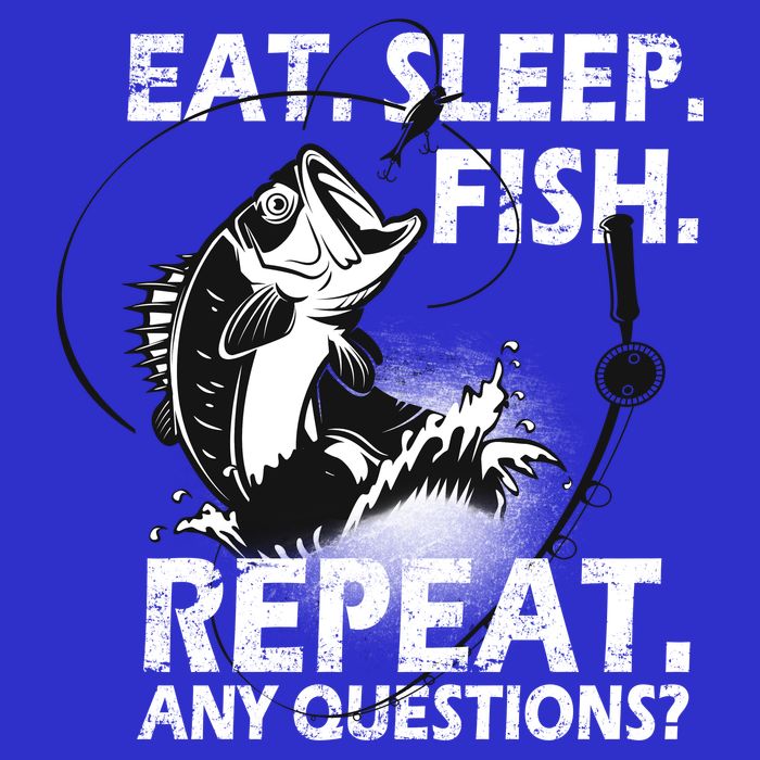 Eat Sleep Fish Repeat Any Questions Mesh Reversible Basketball Jersey Tank