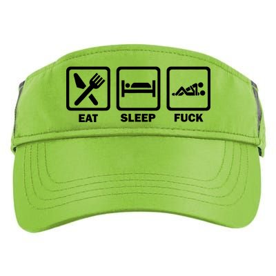 Eat Sleep Fuck Adult Drive Performance Visor