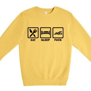 Eat Sleep Fuck Premium Crewneck Sweatshirt