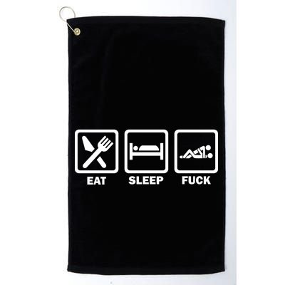 Eat Sleep Fuck Golf Towel