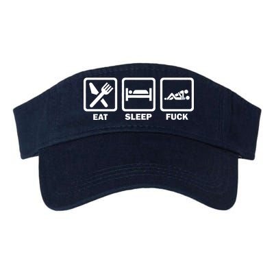 Eat Sleep Fuck Valucap Bio-Washed Visor