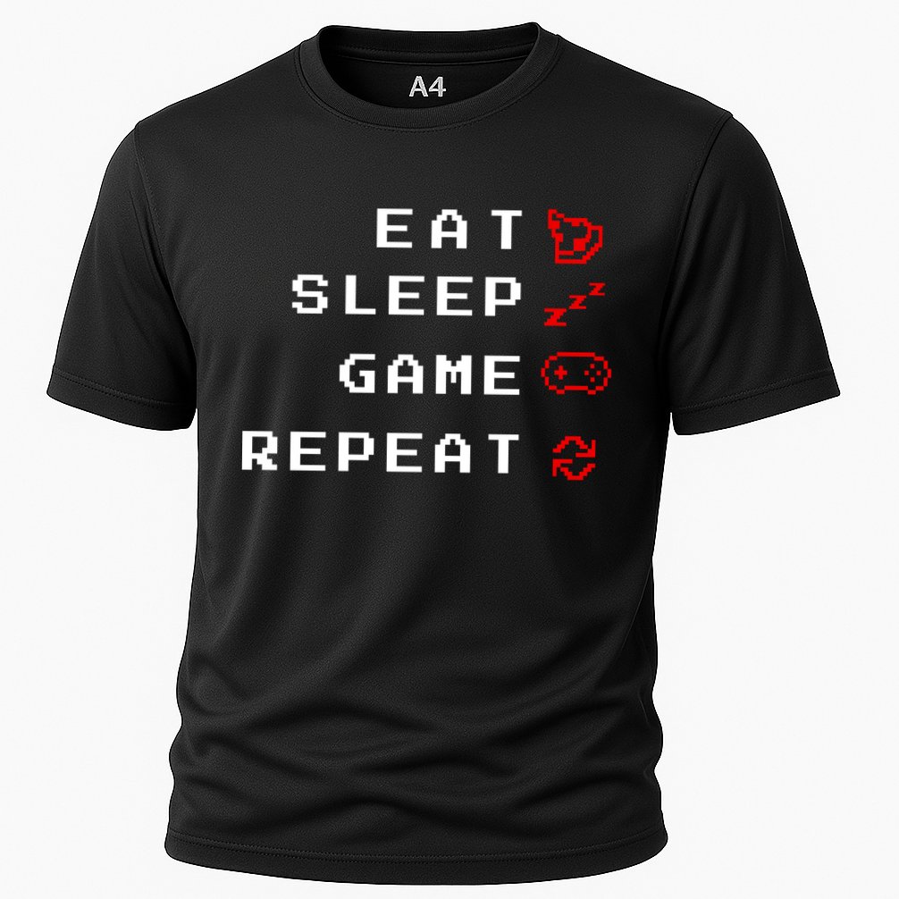 Eat Sleep Game Repeat Performance Shirt