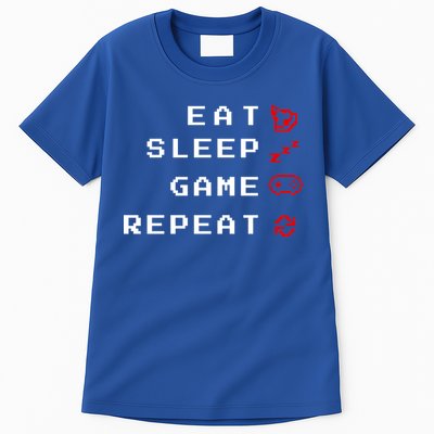 Eat Sleep Game Repeat Tall T-Shirt
