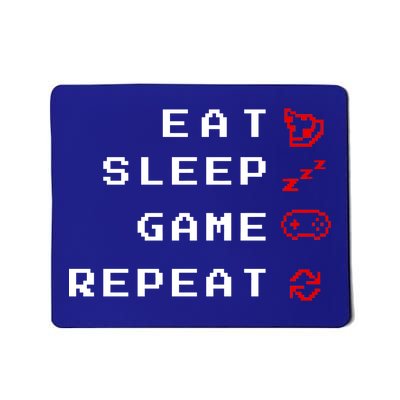 Eat Sleep Game Repeat Mousepad