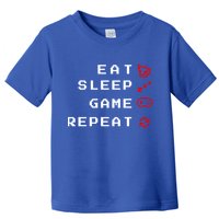 Eat Sleep Game Repeat Toddler T-Shirt