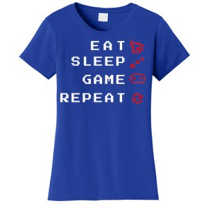 Eat Sleep Game Repeat Women's T-Shirt