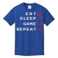 Eat Sleep Game Repeat Kids T-Shirt