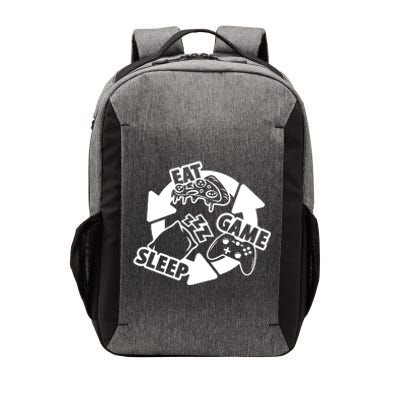 Eat Sleep Game Repeat Funny Gamer Vector Backpack