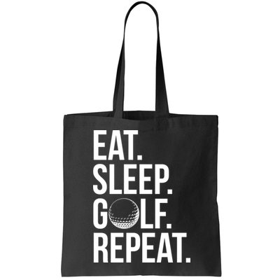 Eat Sleep Golf Repeat Bag
