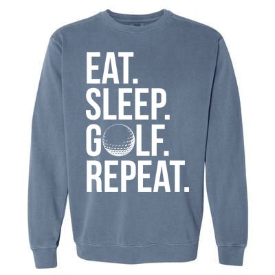 Eat Sleep Golf Repeat Garment-Dyed Sweatshirt