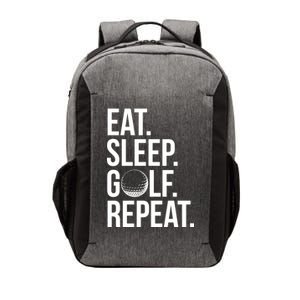 Eat Sleep Golf Repeat Vector Backpack