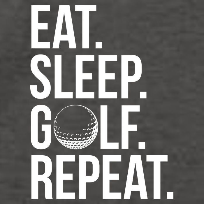 Eat Sleep Golf Repeat Vector Backpack
