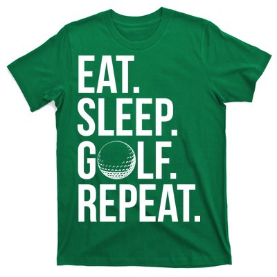 Eat Sleep Golf Repeat T-Shirt