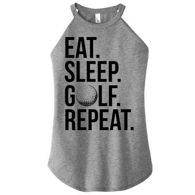 Eat Sleep Golf Repeat Women’s Perfect Tri Rocker Tank