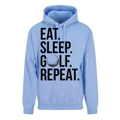 Eat Sleep Golf Repeat Unisex Surf Hoodie