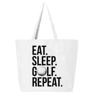 Eat Sleep Golf Repeat 25L Jumbo Tote