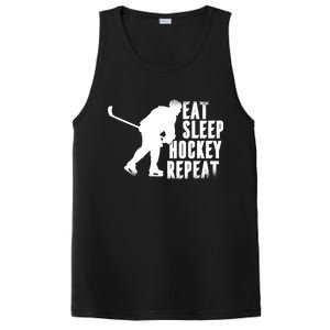 Eat Sleep Hockey Repeat PosiCharge Competitor Tank