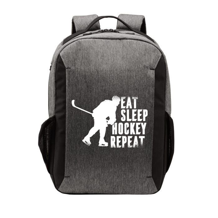 Eat Sleep Hockey Repeat Vector Backpack