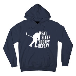 Eat Sleep Hockey Repeat Hoodie