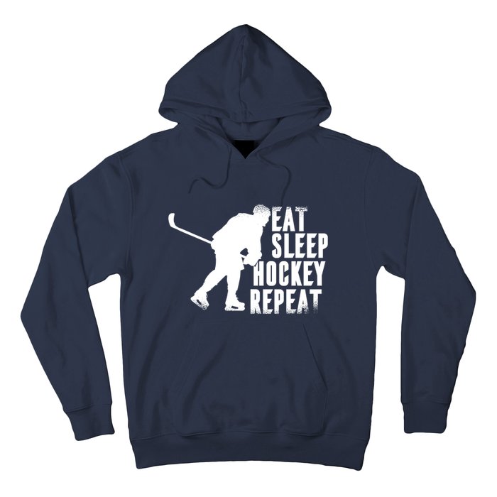 Eat Sleep Hockey Repeat Hoodie