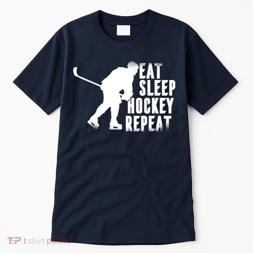 Eat Sleep Hockey Repeat Tall T-Shirt