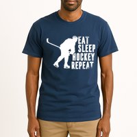 Eat Sleep Hockey Repeat Tall T-Shirt