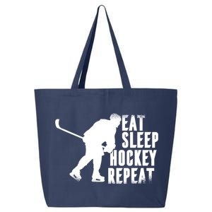 Eat Sleep Hockey Repeat 25L Jumbo Tote