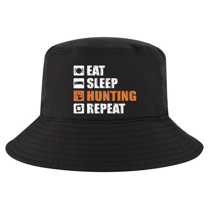Eat Sleep Hunt Repeat Cool Comfort Performance Bucket Hat