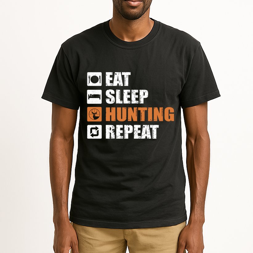 Eat Sleep Hunt Repeat Tall T-Shirt
