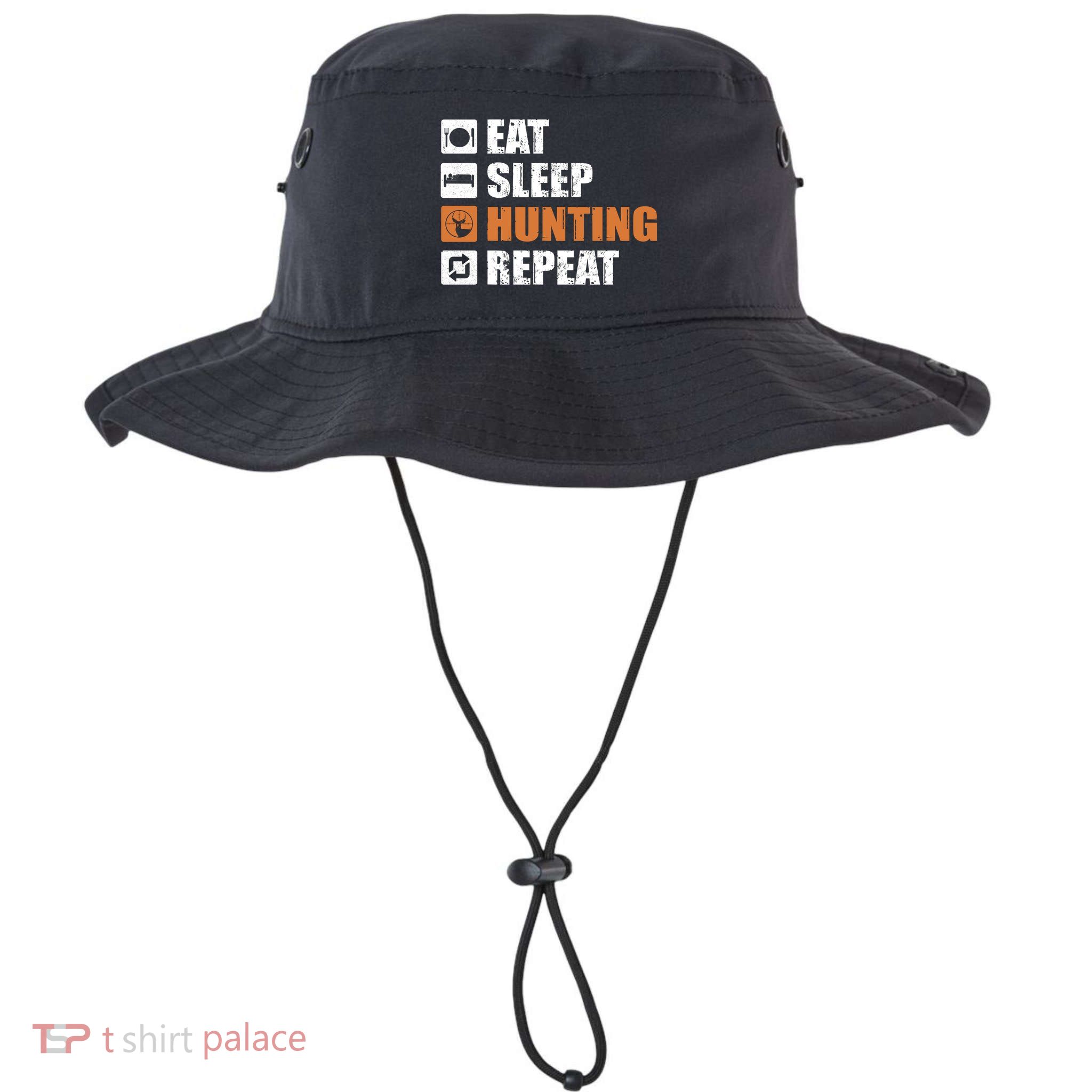 Eat Sleep Hunt Repeat Bucket Hat