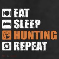 Eat Sleep Hunt Repeat 25L Jumbo Tote