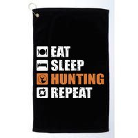 Eat Sleep Hunt Repeat Golf Towel