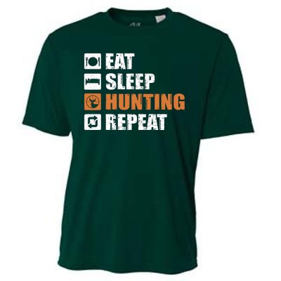 Eat Sleep Hunt Repeat Cooling Performance Crew T-Shirt