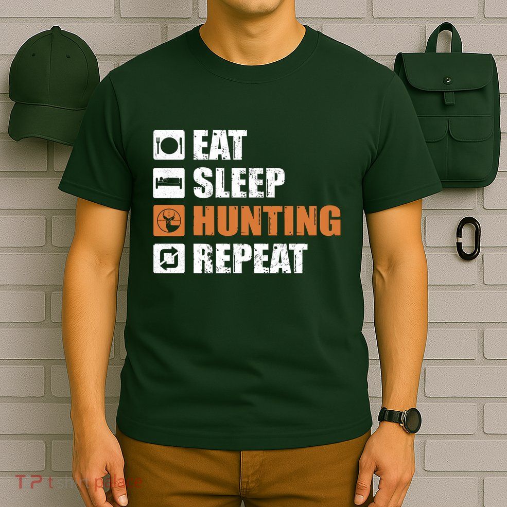 Eat Sleep Hunt Repeat T-Shirt