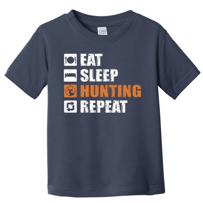 Eat Sleep Hunt Repeat Toddler T-Shirt