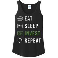 Eat Sleep Invest Repeat Ladies Essential Tank