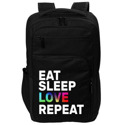 Eat Sleep Love Repeat Impact Tech Backpack