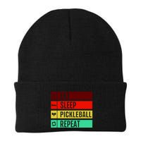 Eat Sleep Pickleball Repeat Beanie