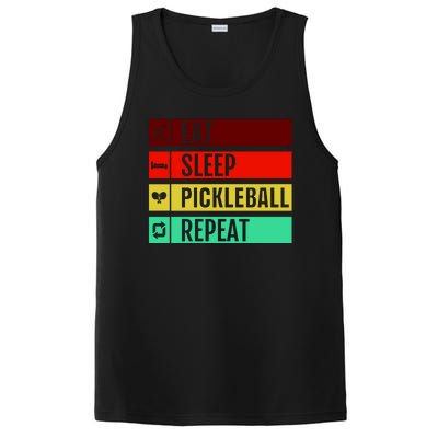 Eat Sleep Pickleball Repeat PosiCharge Competitor Tank